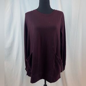 Apt.‎ 9 Women's Deep Burgundy Tunic